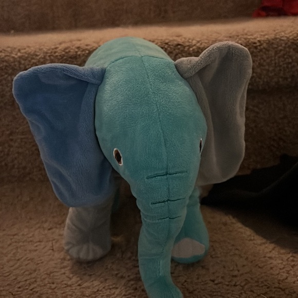 Kohl's Cares Eric Carle Elephant Plush Stuffed Animal 10” - Picture 2 of 4